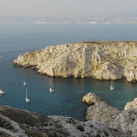 Apartamento Les Pieds Dans L'Eau Sur L'Ile Du Frioul Marsella Exterior foto