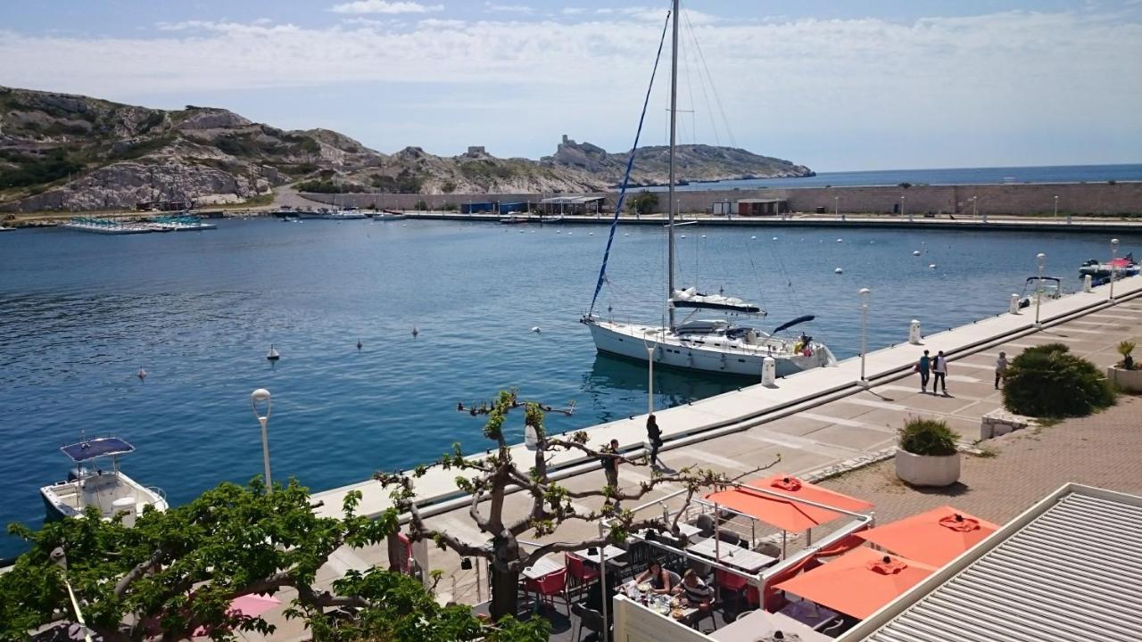 Apartamento Les Pieds Dans L'Eau Sur L'Ile Du Frioul Marsella Exterior foto