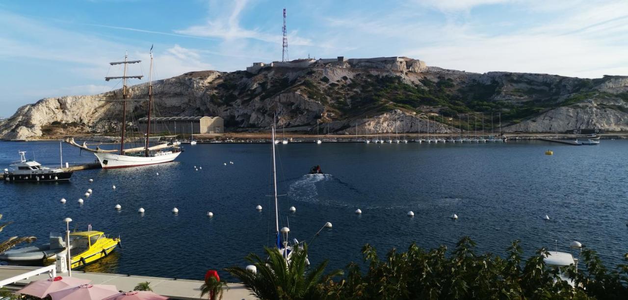 Apartamento Les Pieds Dans L'Eau Sur L'Ile Du Frioul Marsella Exterior foto