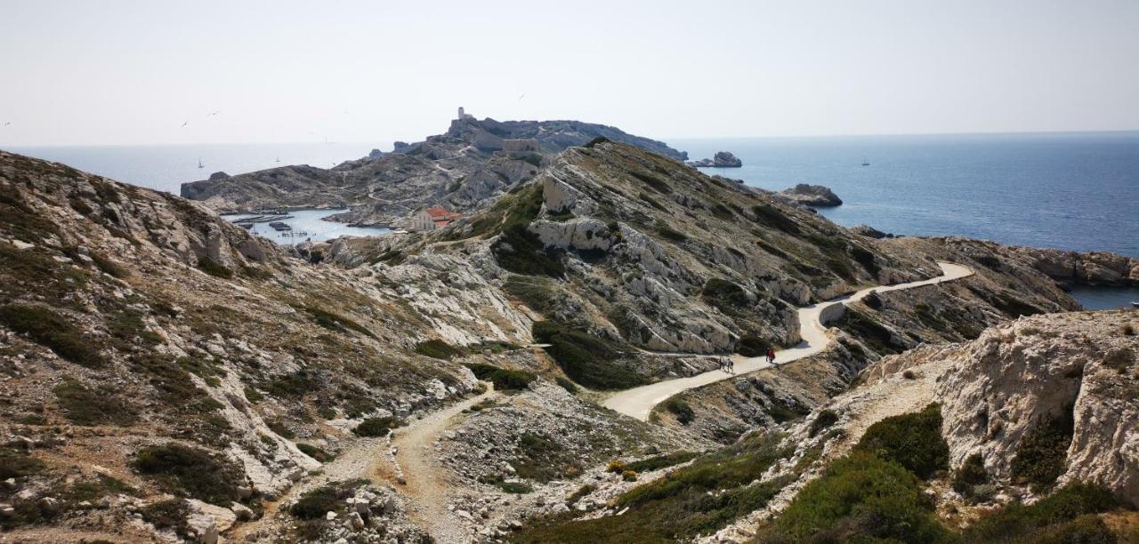 Apartamento Les Pieds Dans L'Eau Sur L'Ile Du Frioul Marsella Exterior foto