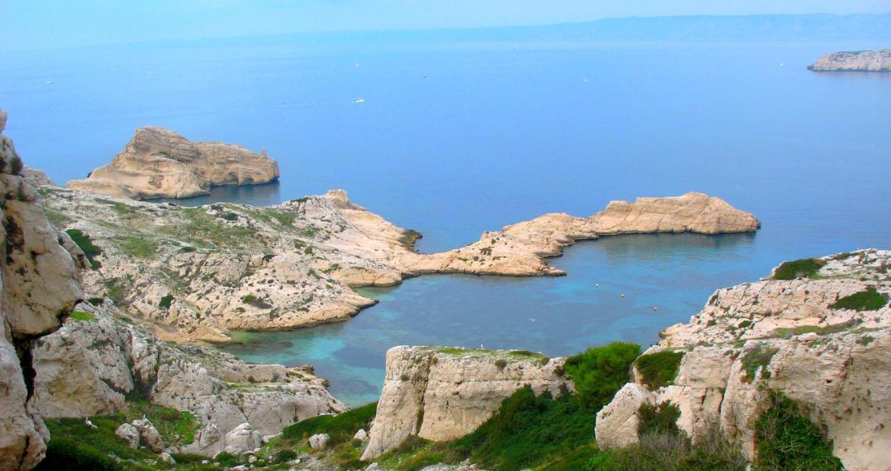 Apartamento Les Pieds Dans L'Eau Sur L'Ile Du Frioul Marsella Exterior foto